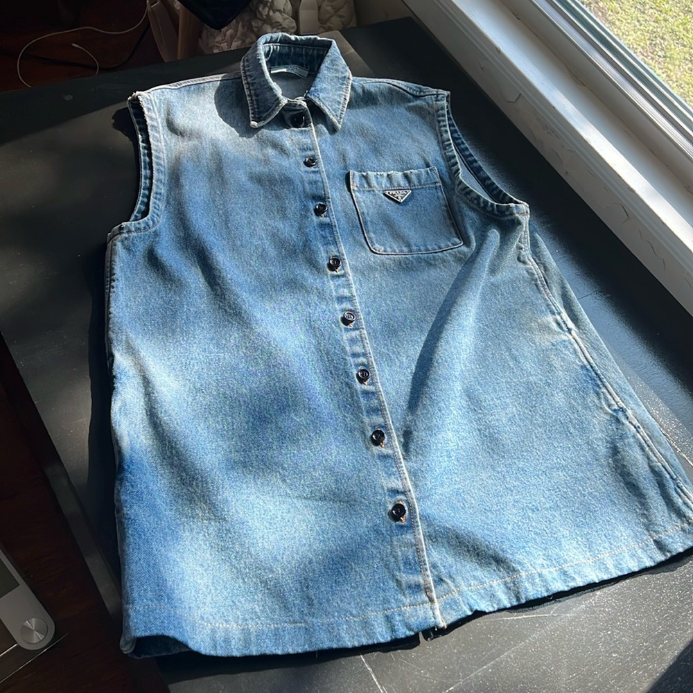 Authentic Prada Denim Dress